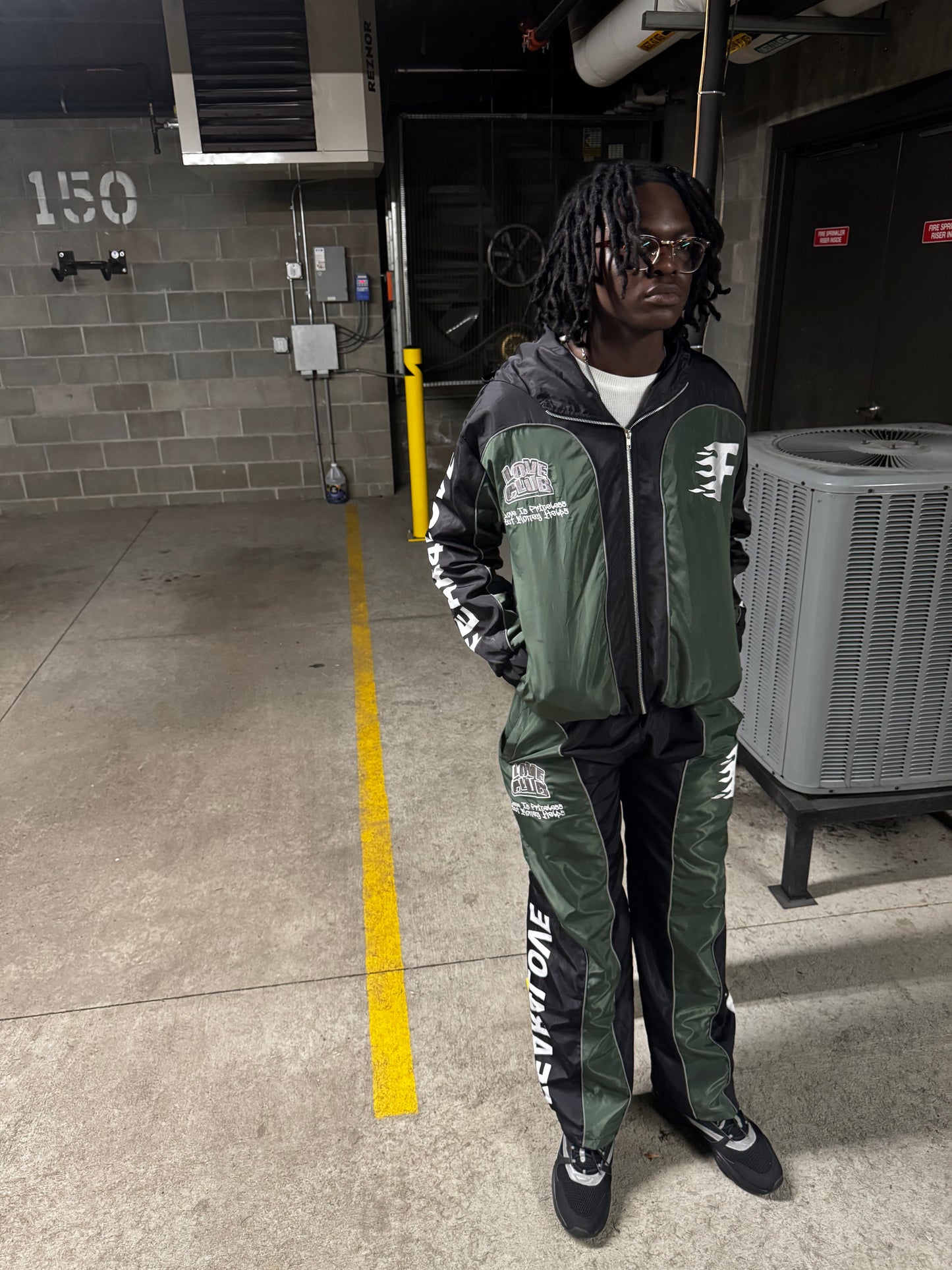 Palm Green “Love Club” Windbreakers